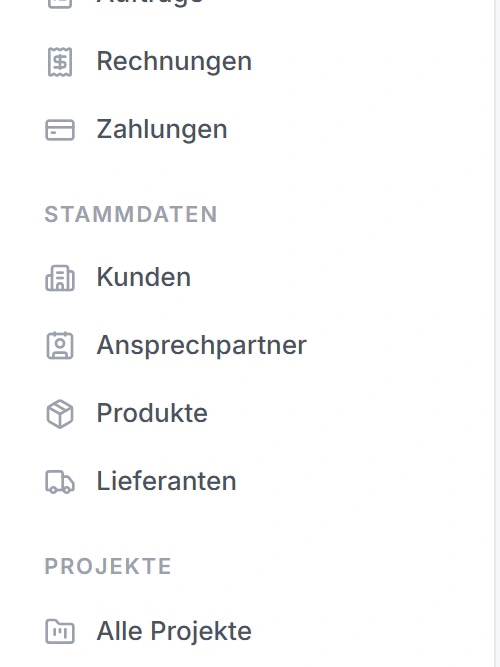 ERPX · Navigation